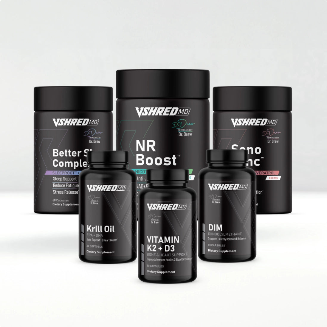 Longevity Booster Bundle supplement bottle